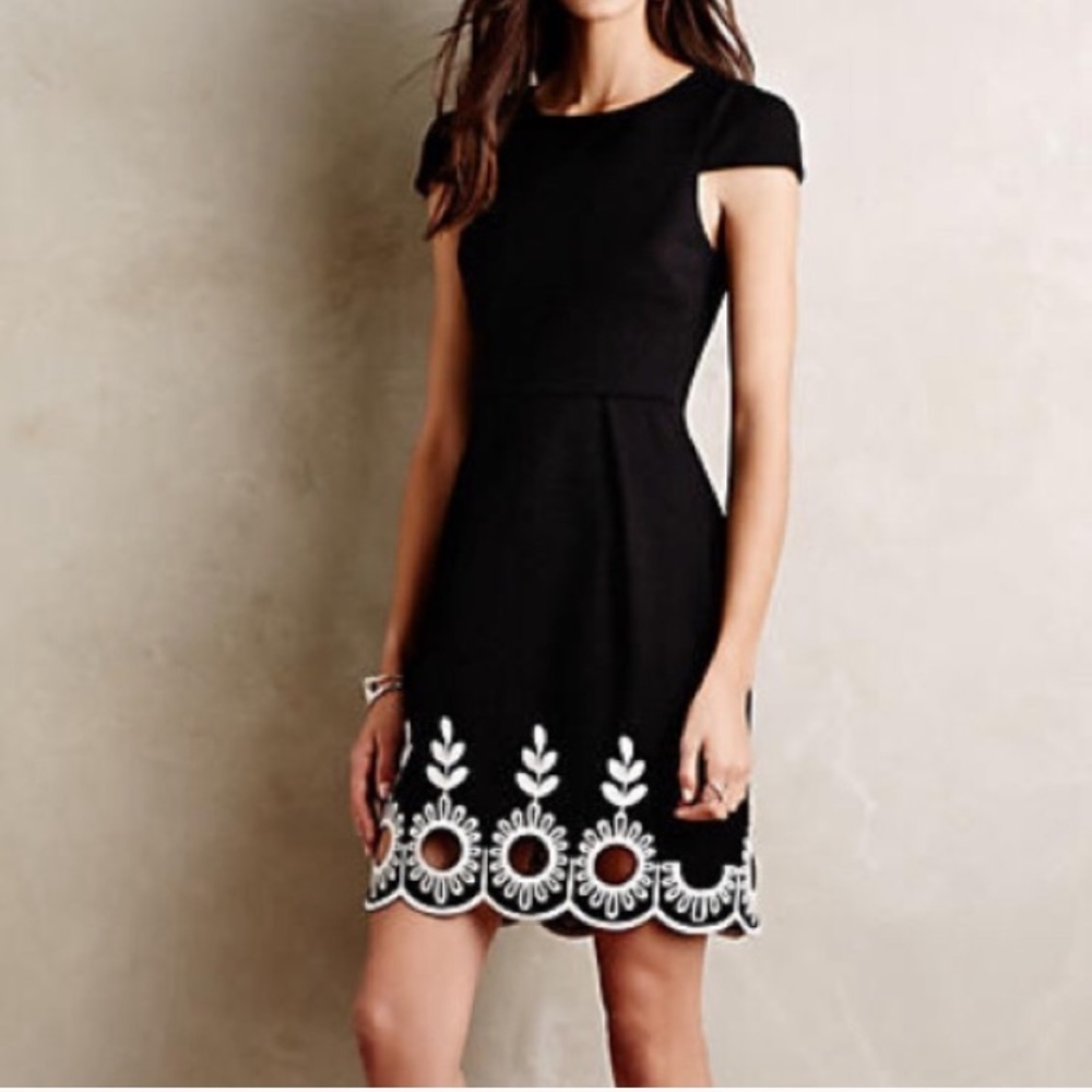 Anthropologie Garden Hem Dress by 4.Collective